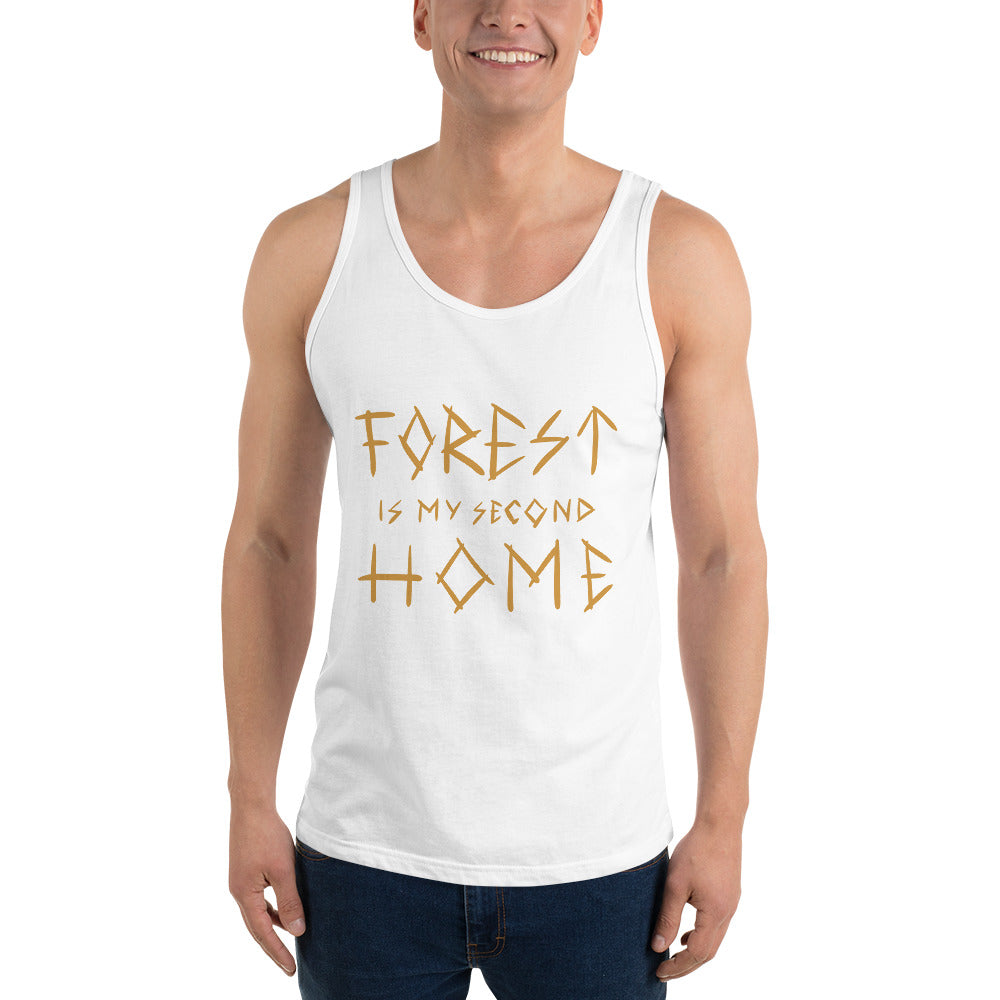 Forest is My Second Home Tank Top Finnish T-Shirt - alternate view - Very Finnish Problems
