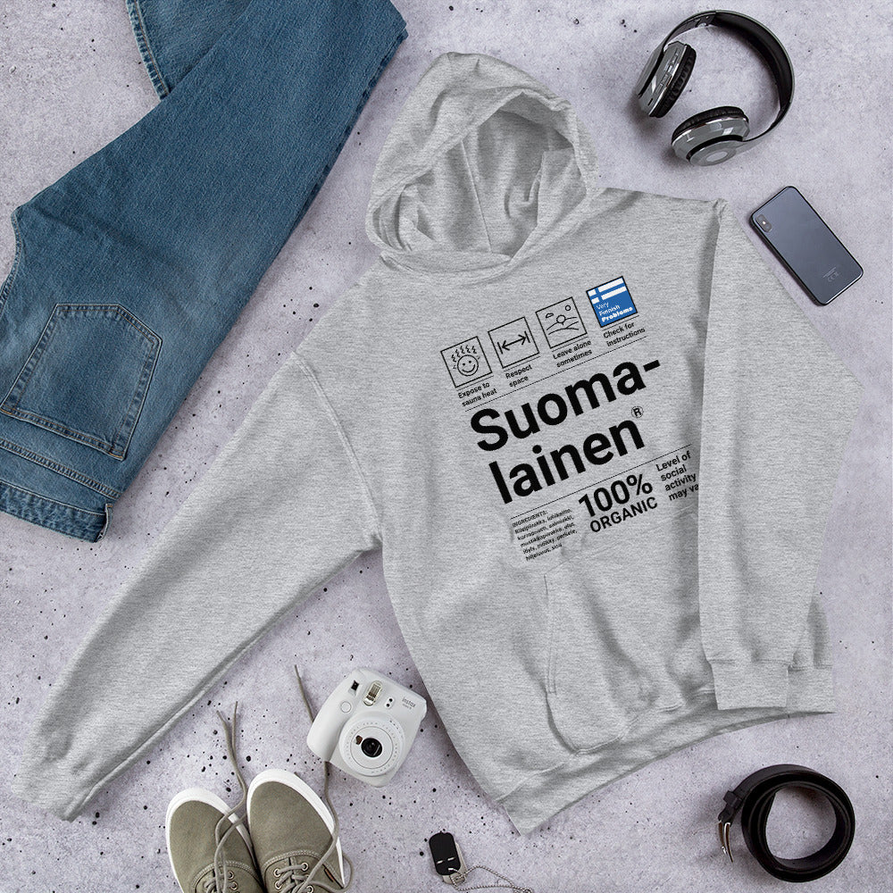 Suomalainen Service Manual Finnish Winter Hoodie - alternate view - Very Finnish Problems