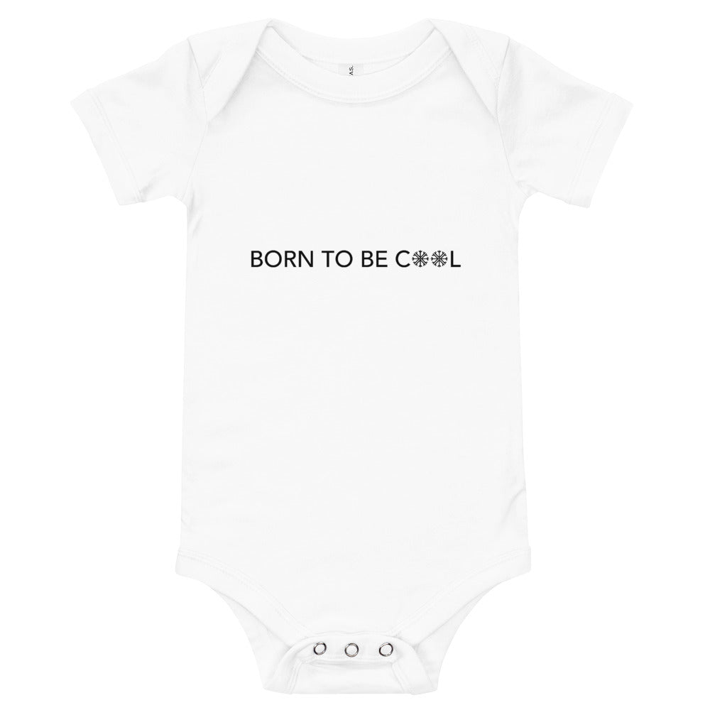 Born To Be Cool Baby Short Finnish Baby Bodysuit - alternate view - Very Finnish Problems