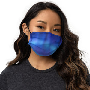 Northern Lights (Sapphire) Face mask