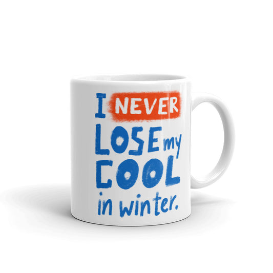 Never Lose My Cool Finnish Winter Mug - Very Finnish Problems official mug