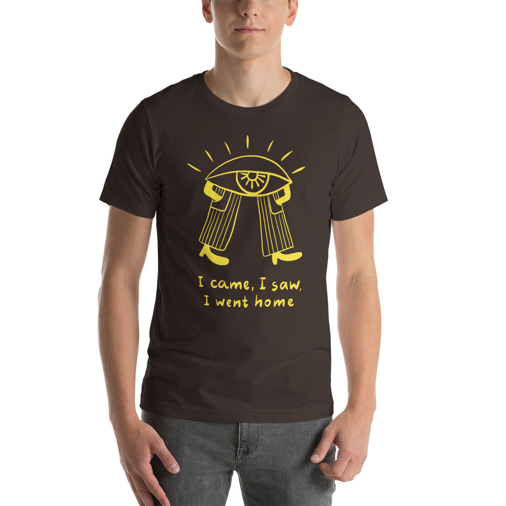 Came saw went home Finnish Introvert T-Shirt - Finnish t-shirt from Very Finnish Problems