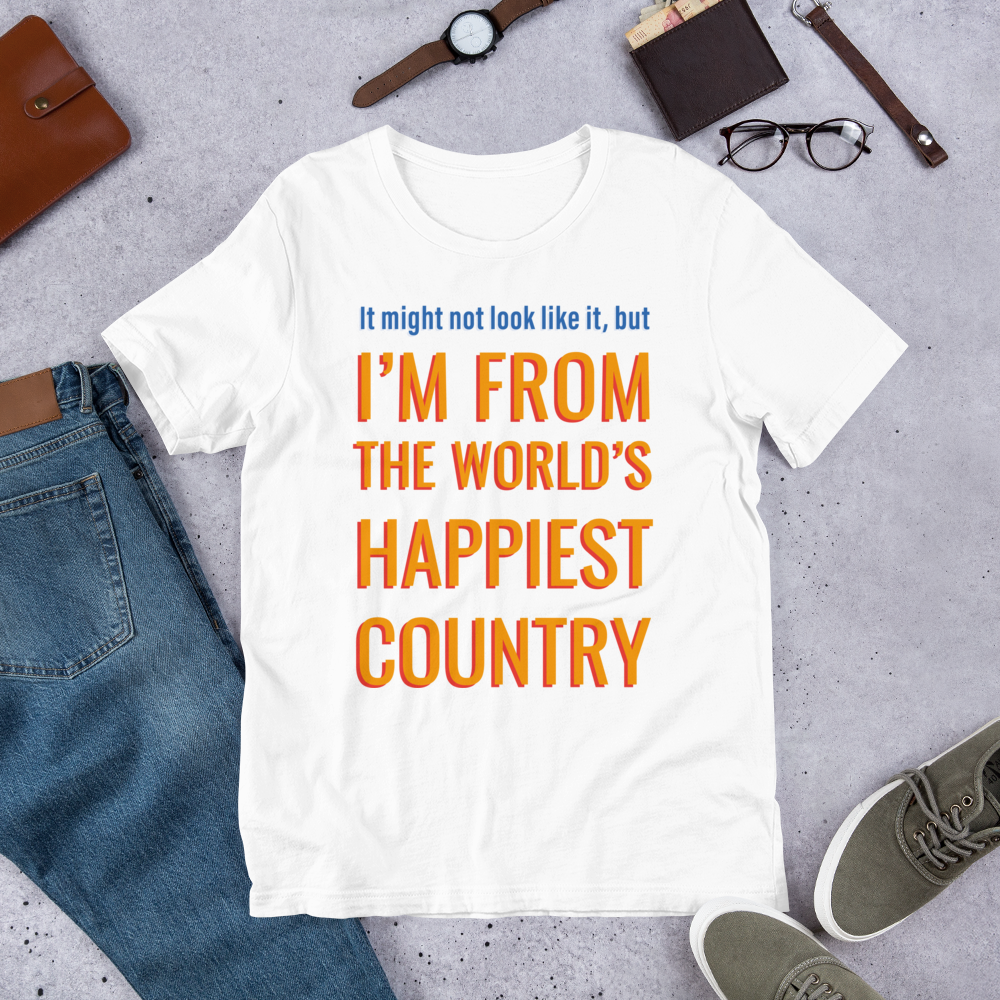 Happiest Country Finnish Humour T-Shirt - Very Finnish Problems official t-shirt