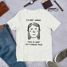 Load image into Gallery viewer, Finnish Face Female Unisex T-Shirt

