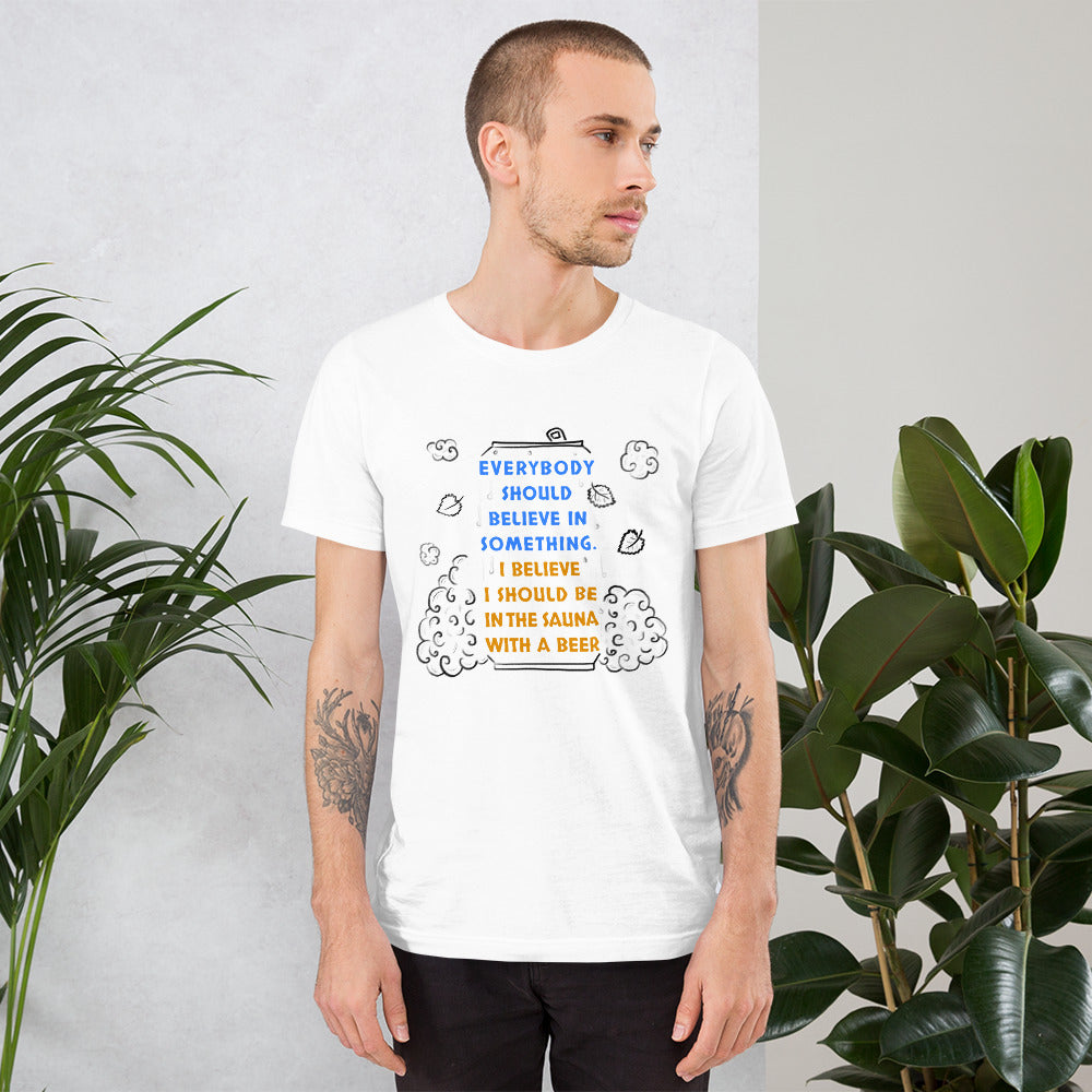 Everyone Should Believe Unisex T-Shirt - Finnish t-shirt from Very Finnish Problems