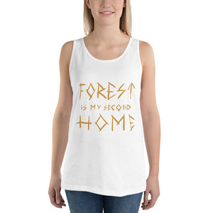 Forest is My Second Home Unisex Tank Top