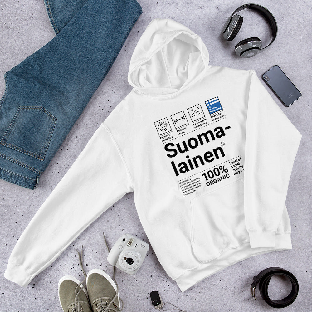 Suomalainen Service Manual Finnish Winter Hoodie - Very Finnish Problems official hoodie