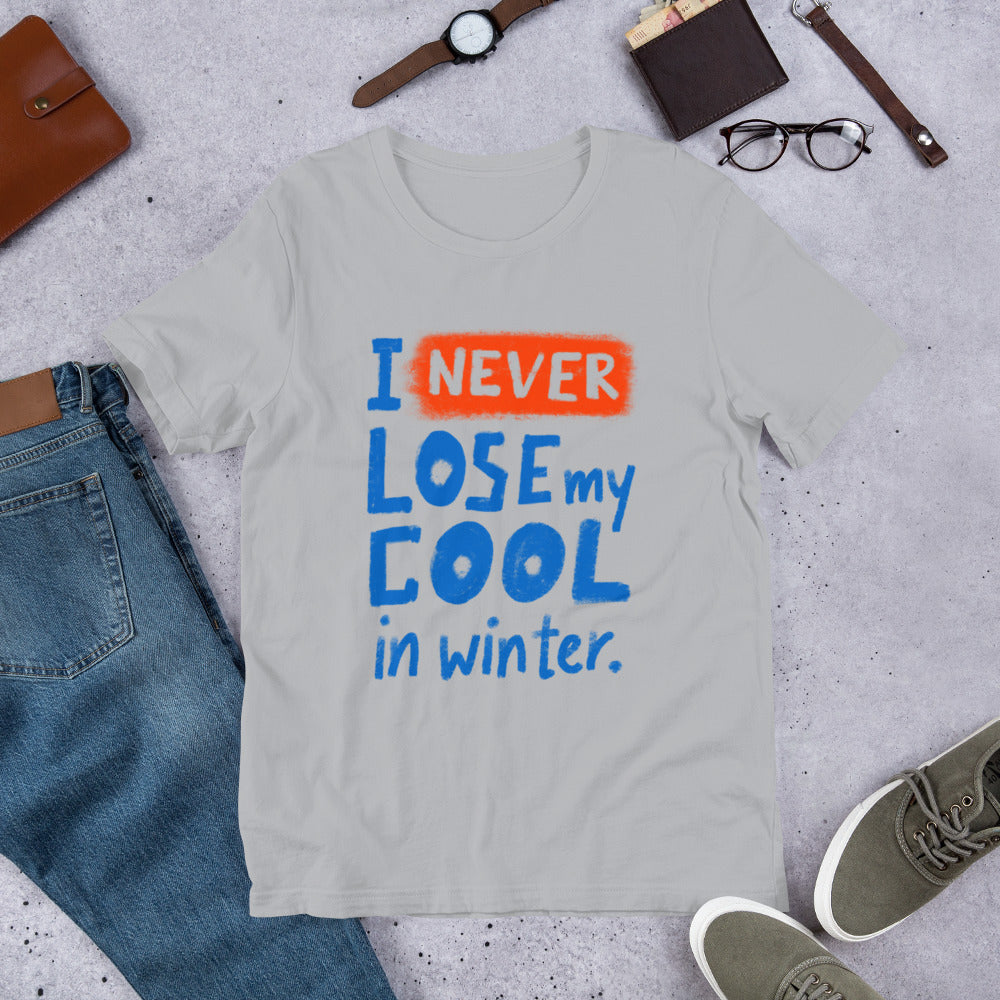 Never Lose My Cool Finnish Winter T-Shirt - alternate view - Very Finnish Problems