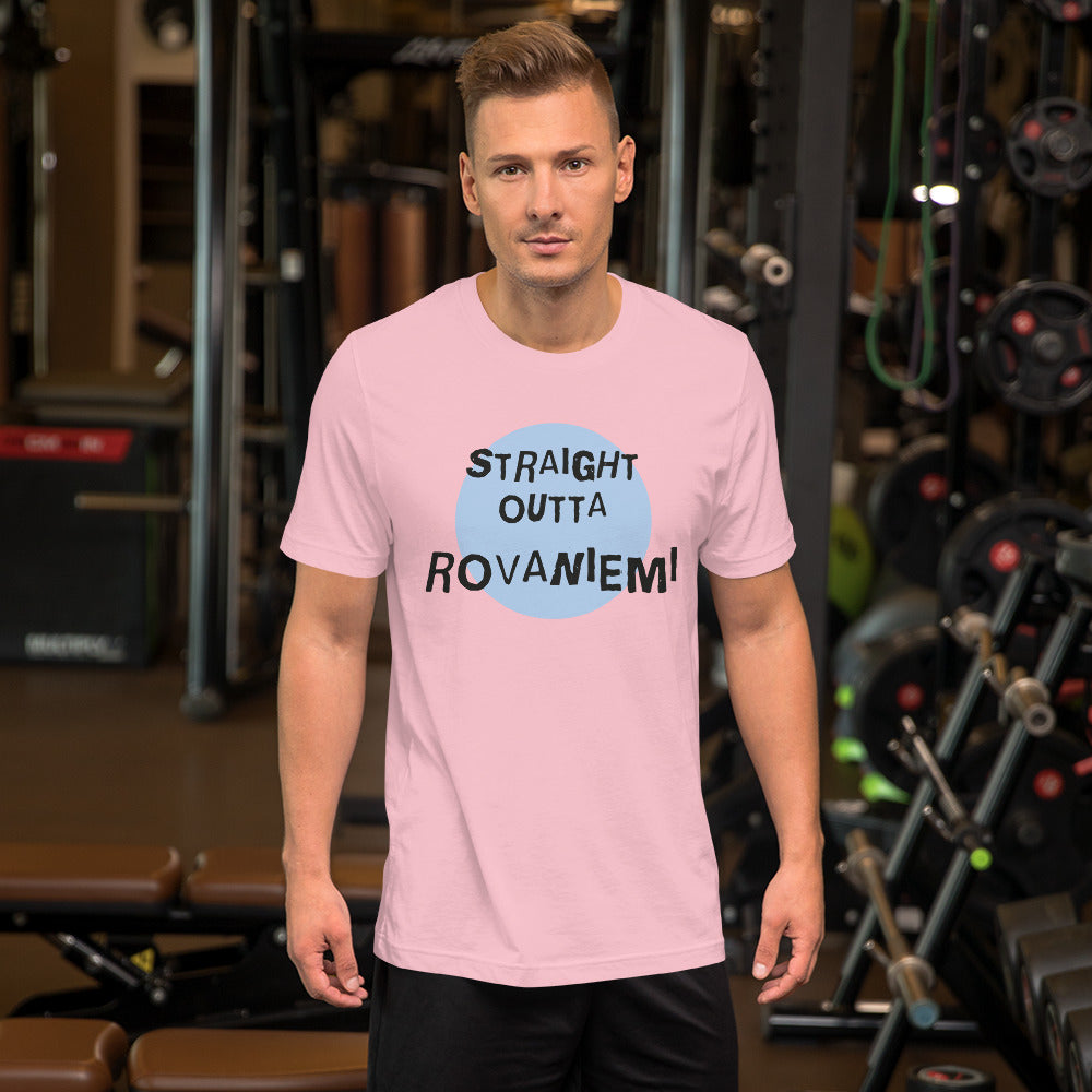 Straight Outta Rovaniemi Finnish Culture T-Shirt - alternate view - Very Finnish Problems