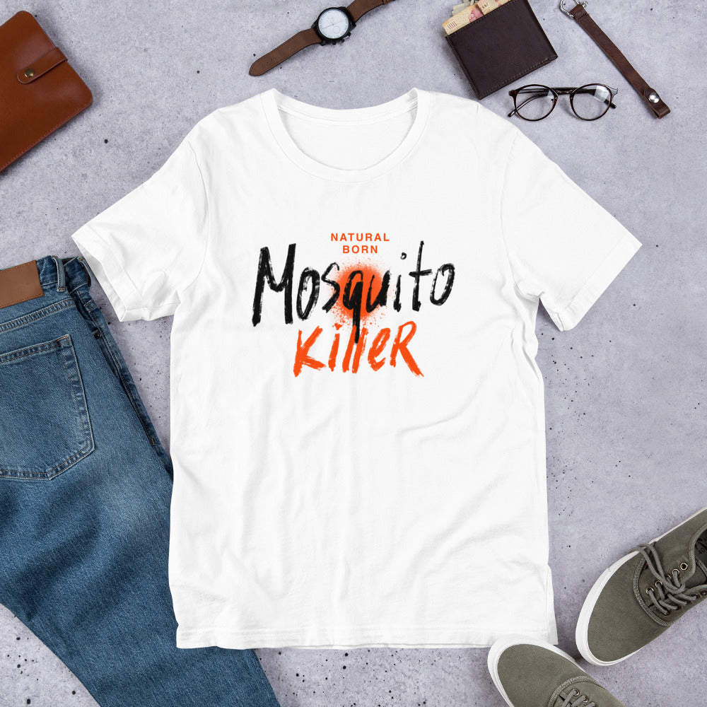 Natural Born Mosquito Killer Finnish T-Shirt - Finnish t-shirt from Very Finnish Problems