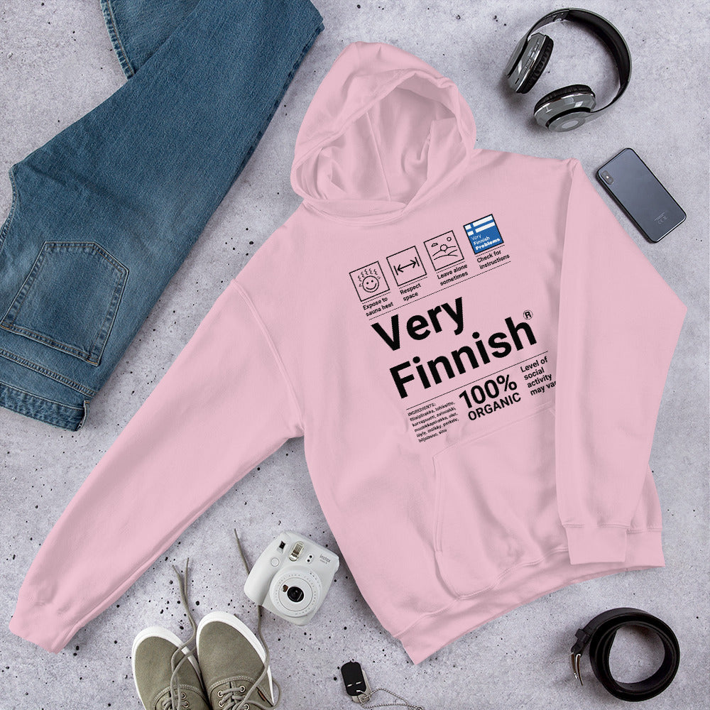 Very Finnish Service Manual Winter Hoodie - Finnish hoodie from Very Finnish Problems