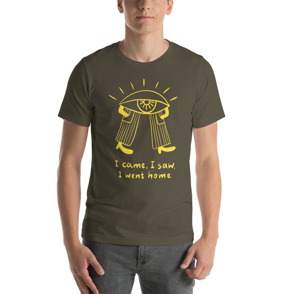 Came saw went home Finnish Introvert T-Shirt - Finnish t-shirt from Very Finnish Problems