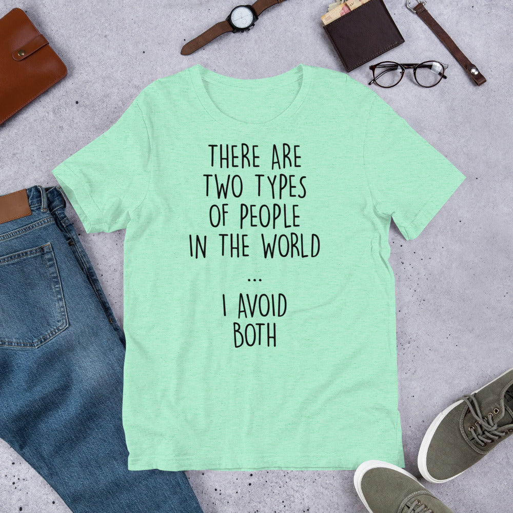 Two Types of People II Finnish Introvert T-Shirt - Finnish t-shirt from Very Finnish Problems
