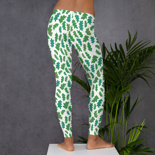 Forest Leaves Finnish Nature Leggings - alternate view - Very Finnish Problems