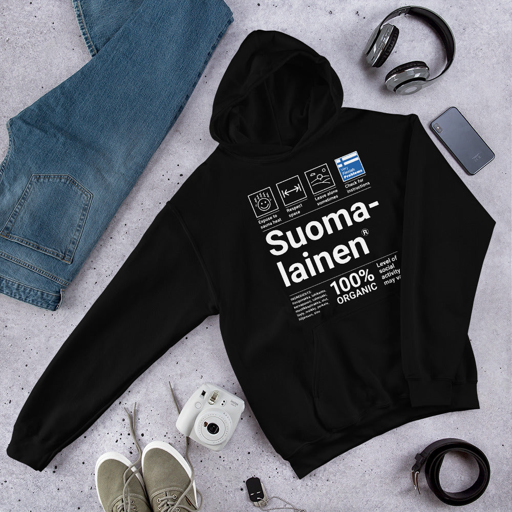 Suomalainen Service Manual Finnish Winter Hoodie - Finnish hoodie from Very Finnish Problems