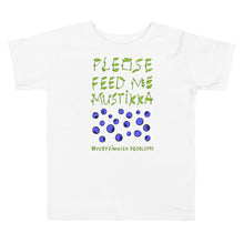 Load image into Gallery viewer, Feed Me Mustikka Toddler Short Sleeve Tee
