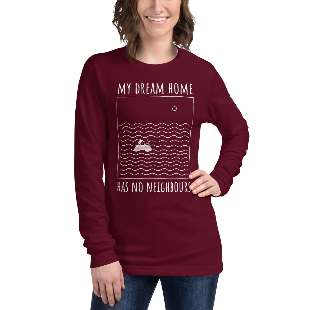 My dream home has no Finnish Long Sleeve Tee - Finnish long sleeve tee from Very Finnish Problems