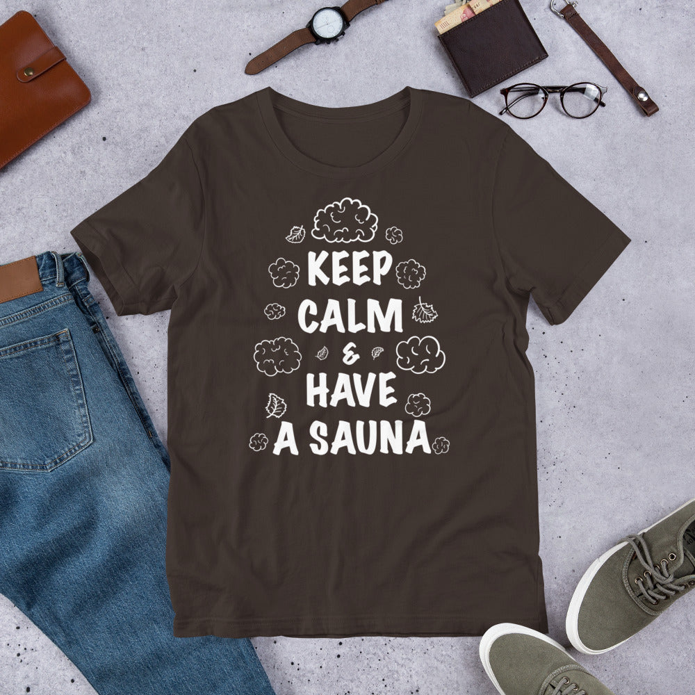 Keep Calm Finnish Sauna T-Shirt - alternate view - Very Finnish Problems