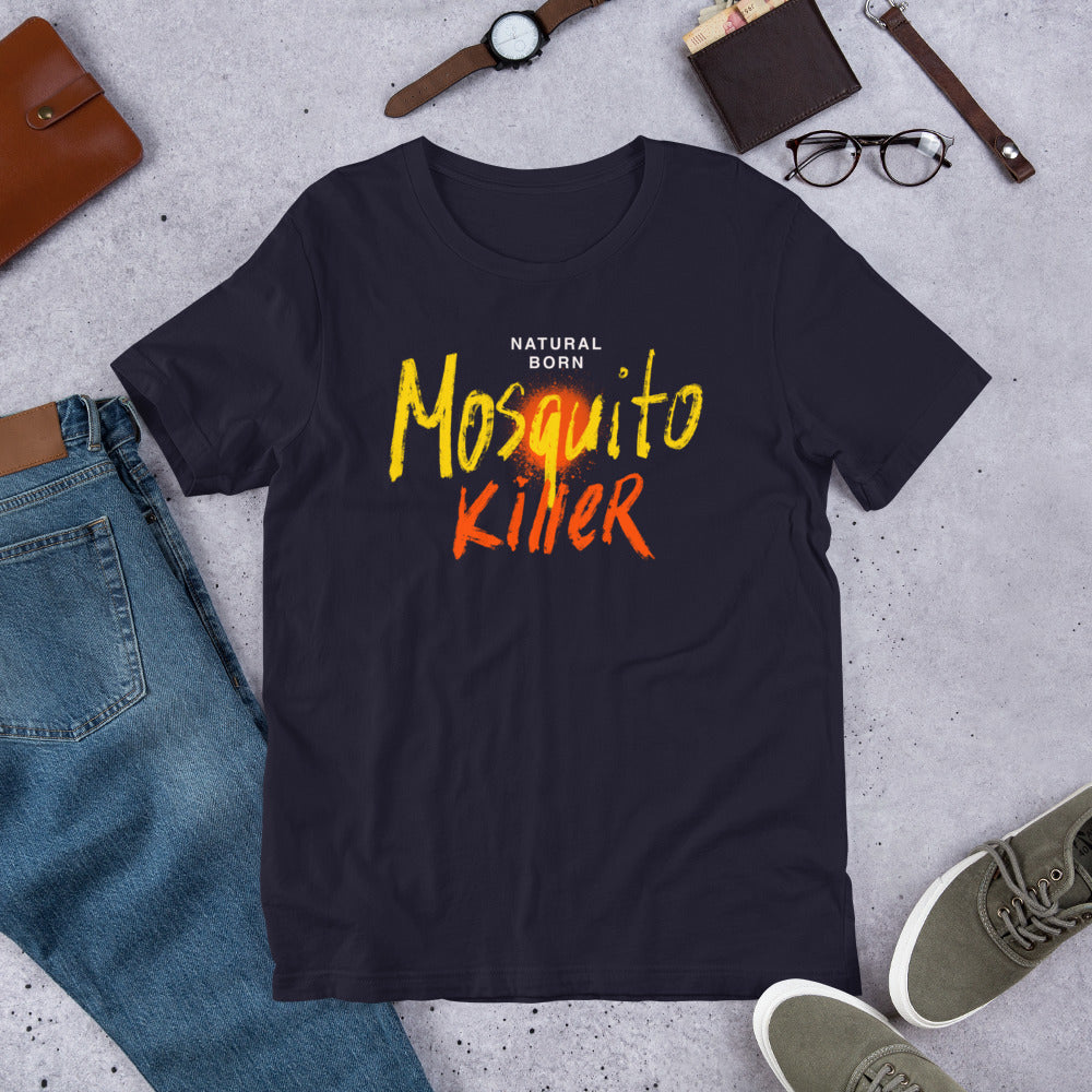 Natural Born Mosquito Killer Finnish T-Shirt - Finnish t-shirt from Very Finnish Problems