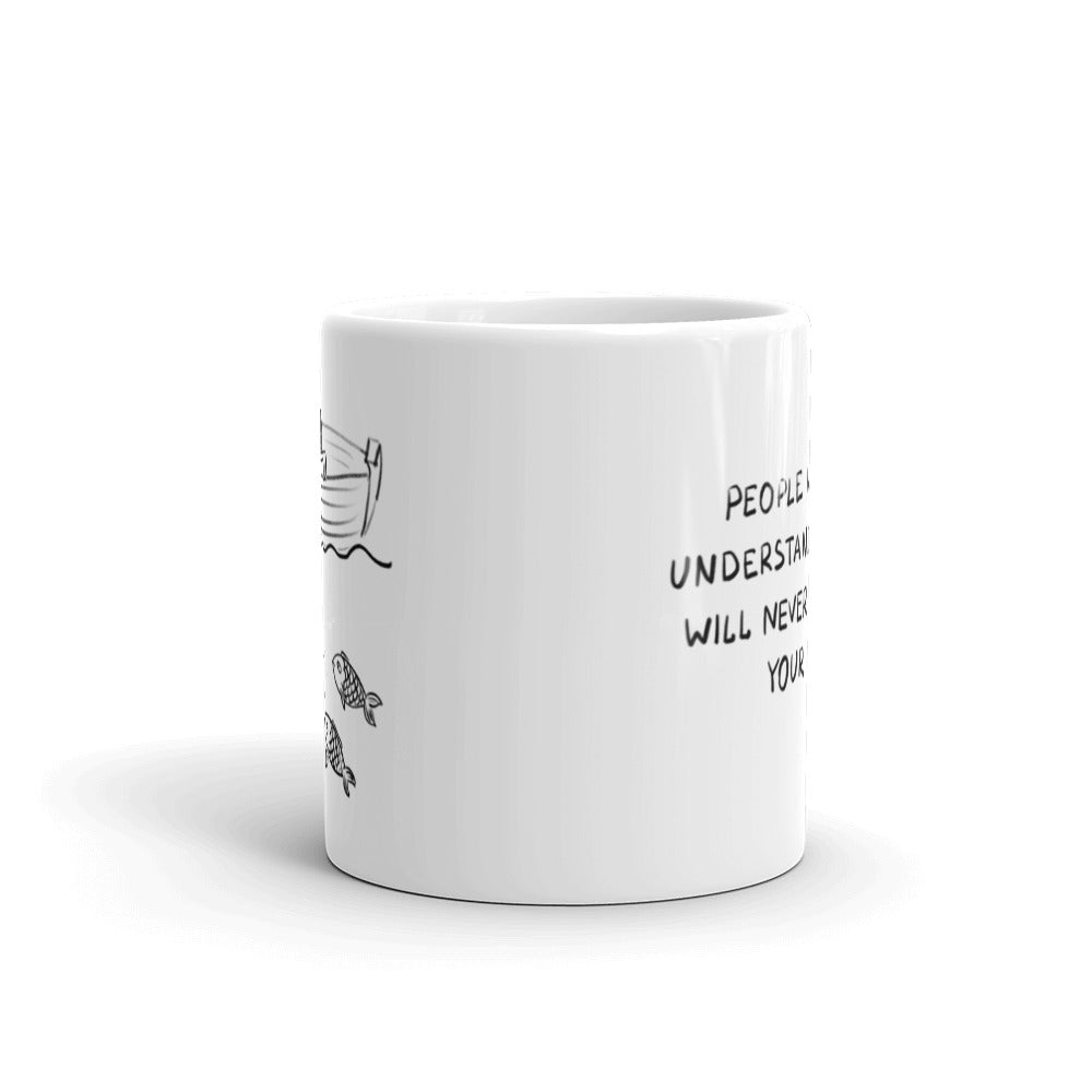 Silence is Golden Finnish Introvert Mug - alternate view - Very Finnish Problems