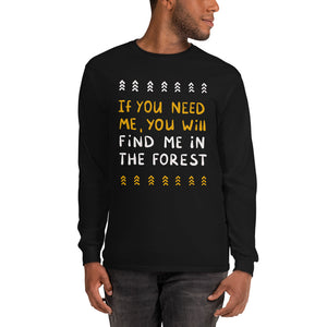 Forest person Men’s Long Sleeve Shirt
