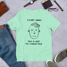 Load image into Gallery viewer, Finnish Face Male Unisex T-Shirt
