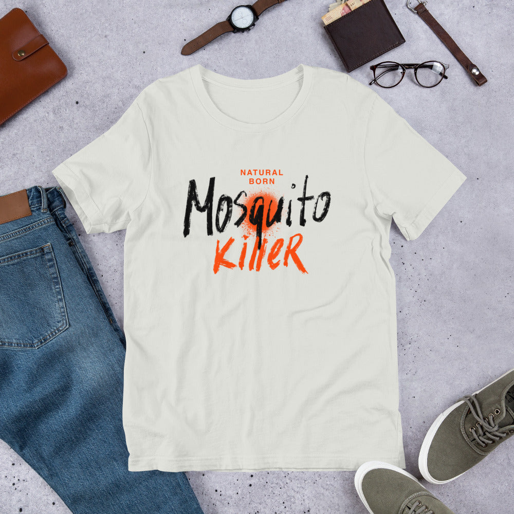 Natural Born Mosquito Killer Finnish T-Shirt - Finnish t-shirt from Very Finnish Problems