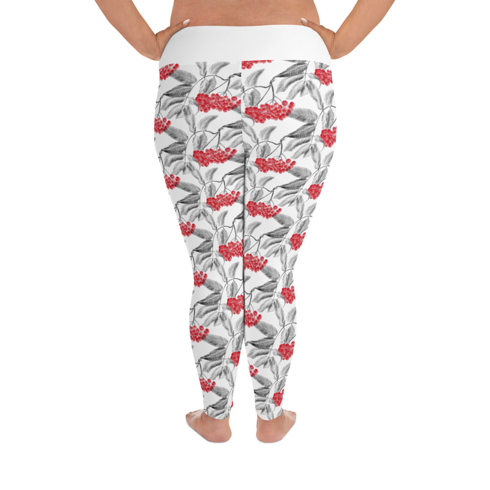 Beautiful Berries Plus Size Finnish Leggings - alternate view - Very Finnish Problems