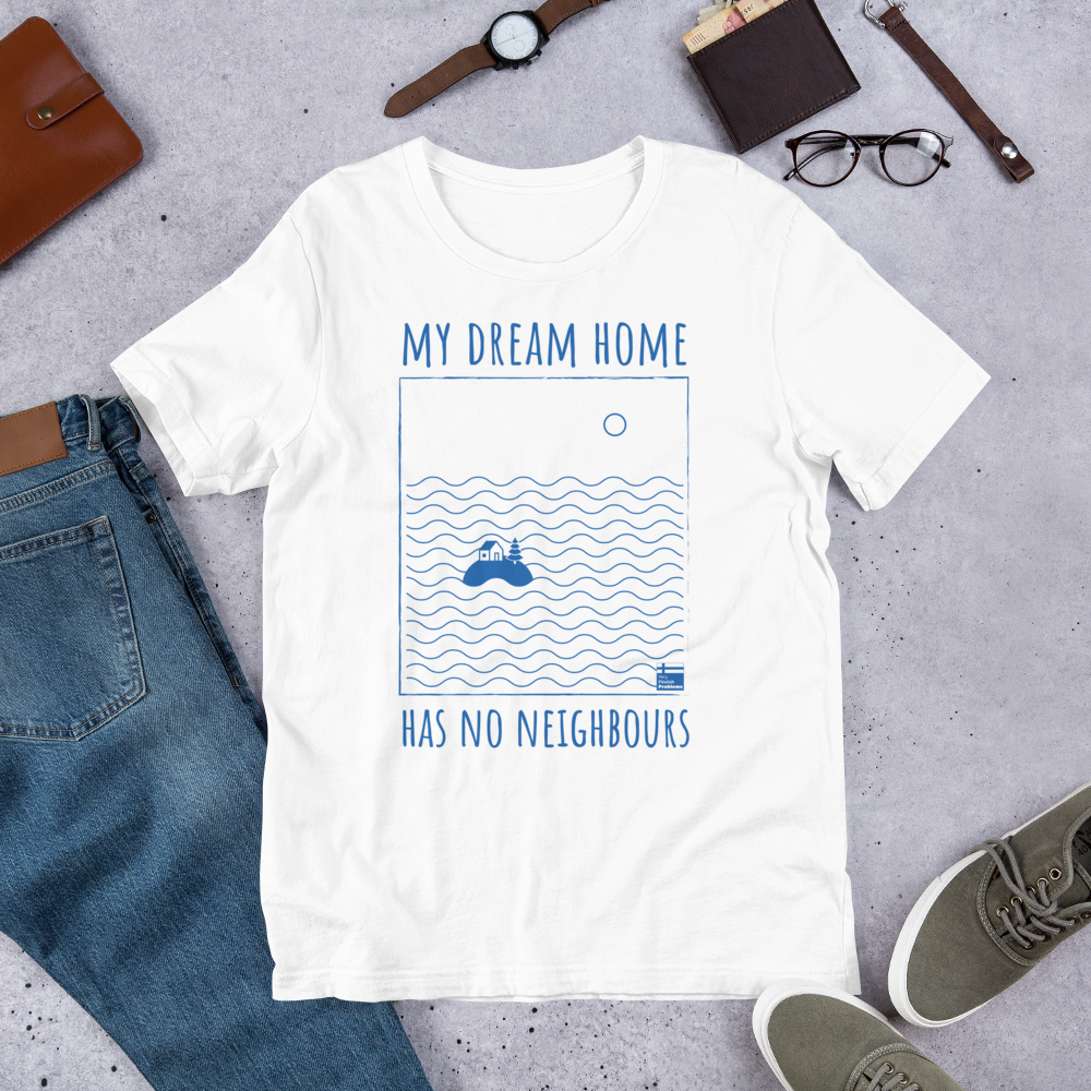 No Neighbours Finnish Introvert T-Shirt - Finnish t-shirt from Very Finnish Problems