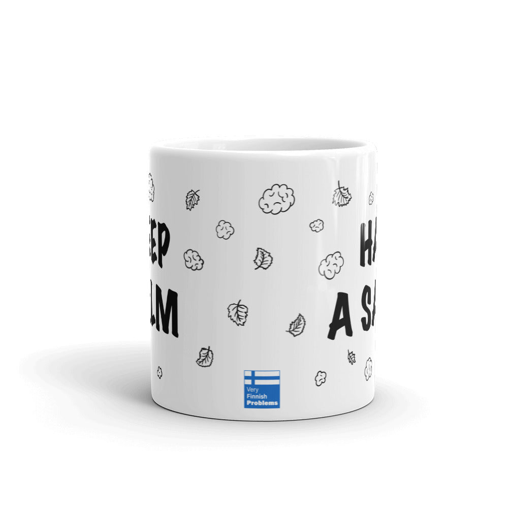 Keep Calm Finnish Sauna Mug - alternate view - Very Finnish Problems