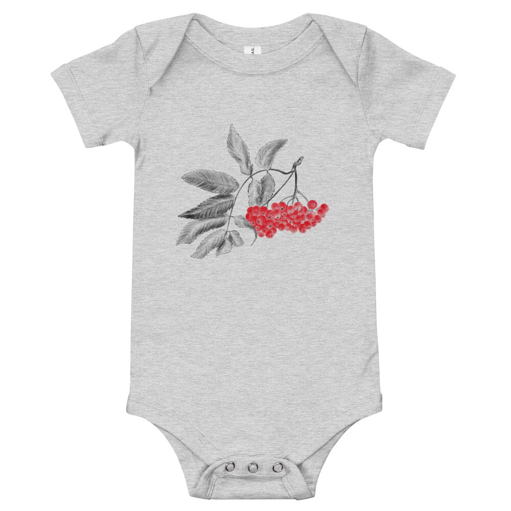 Beautiful Berries Finnish Nature Baby Bodysuit - Very Finnish Problems official baby bodysuit