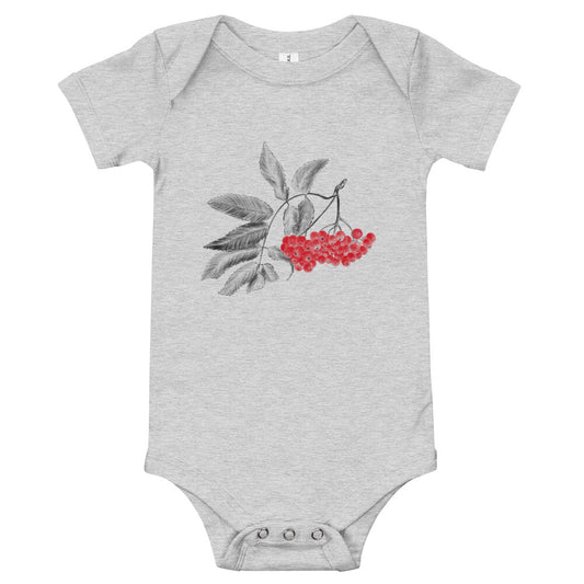 Beautiful Berries Finnish Nature Baby Bodysuit - Very Finnish Problems official baby bodysuit