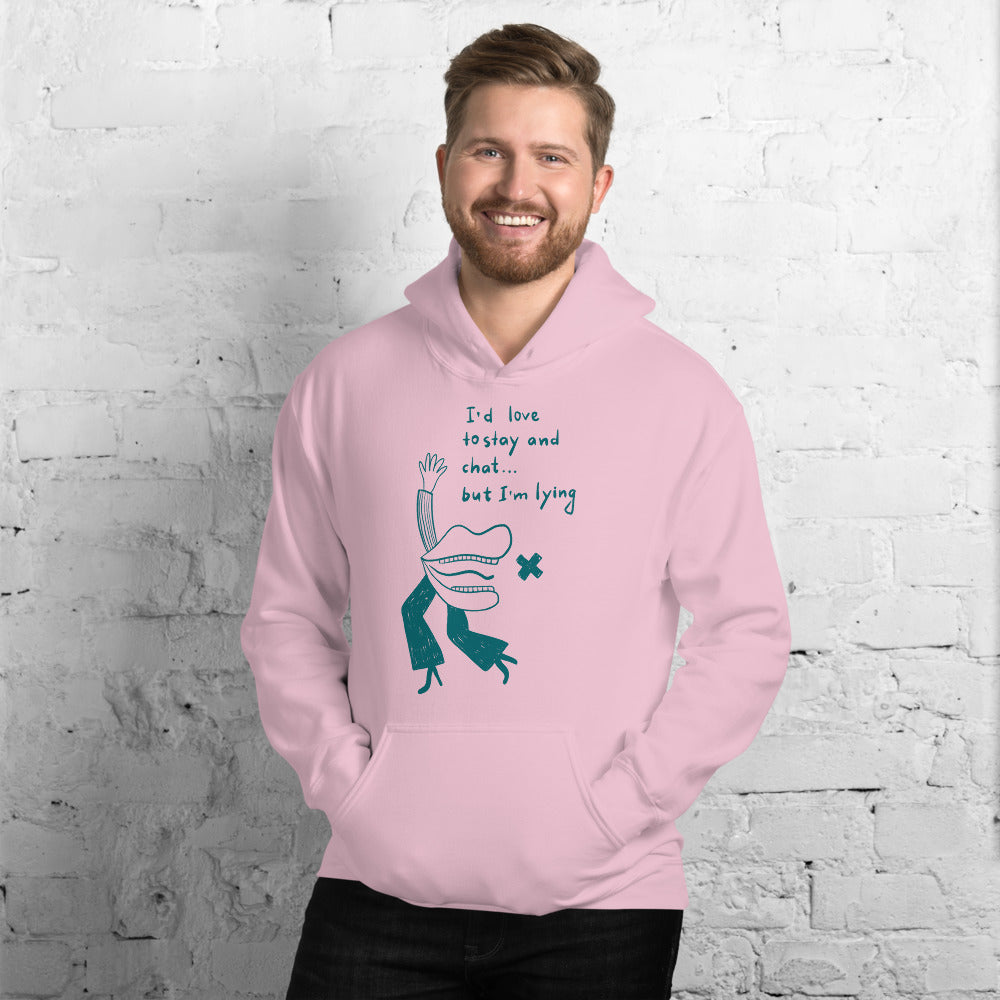 I would love to stay but... Finnish Hoodie - Finnish hoodie from Very Finnish Problems
