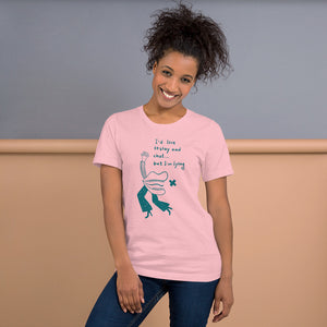 I would love to stay but... Unisex T-Shirt