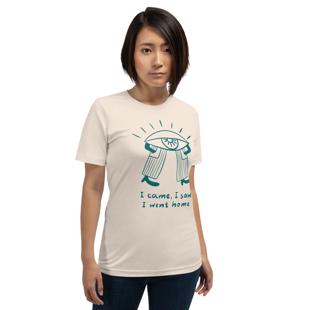Came saw went home Finnish Introvert T-Shirt - Finnish t-shirt from Very Finnish Problems