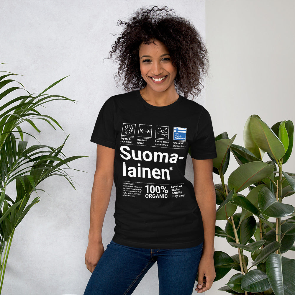 Suomalainen Service Manual Finnish Winter T-Shirt - Finnish t-shirt from Very Finnish Problems
