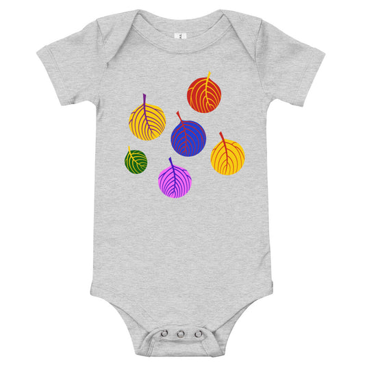 Autumn Finnish Nature Baby Bodysuit - Very Finnish Problems official baby bodysuit
