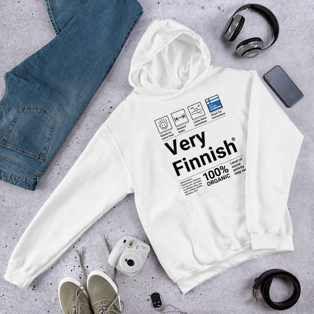 Very Finnish Service Manual Winter Hoodie - alternate view - Very Finnish Problems
