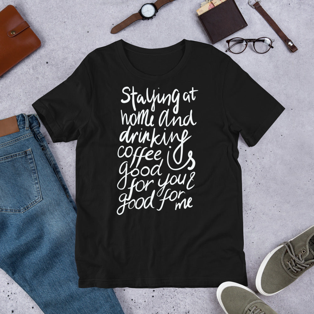 Coffee is good for you + me Finnish T-Shirt - Finnish t-shirt from Very Finnish Problems