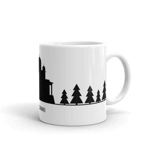 Helsinki Skyline #2 Finnish Culture Mug - alternate view - Very Finnish Problems