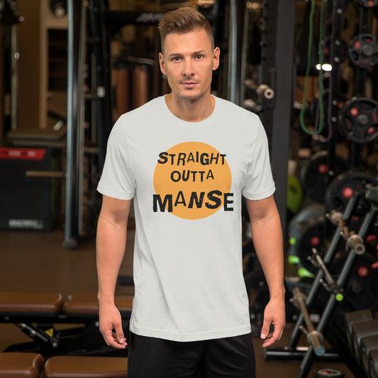 Straight Outta Manse Finnish Culture T-Shirt - alternate view - Very Finnish Problems