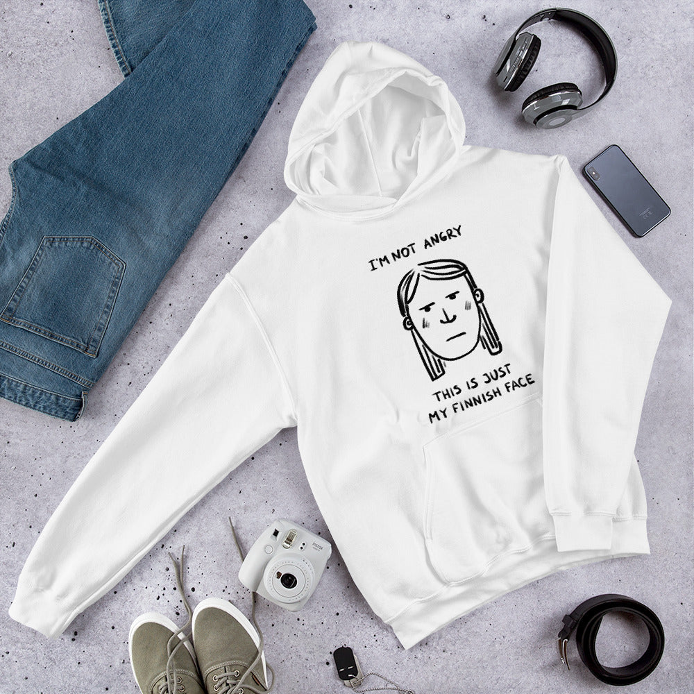 Finnish Face Humour Women's Hoodie - Finnish hoodie from Very Finnish Problems