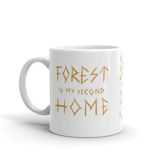 Forest is Home Finnish Nature Mug - Very Finnish Problems official mug