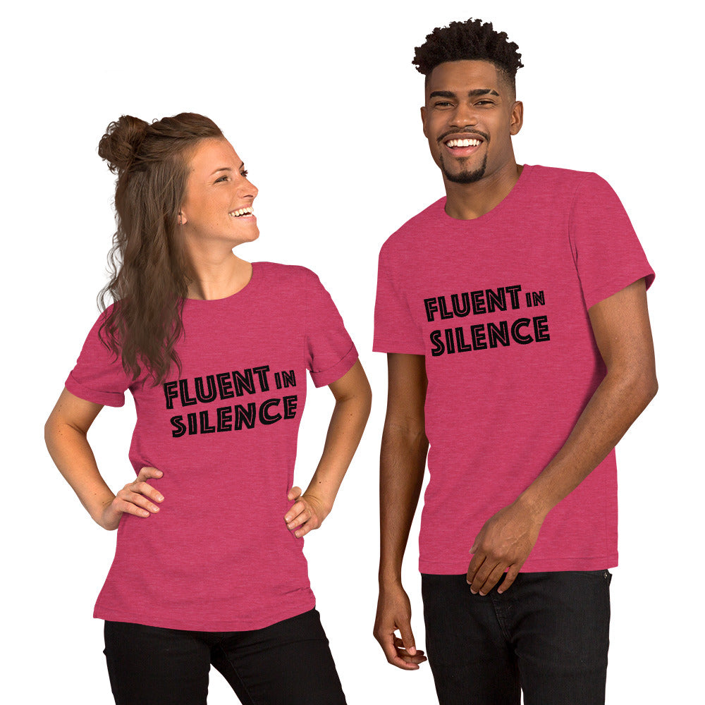 Fluent in Silence Finnish Introvert T-Shirt - Very Finnish Problems official t-shirt