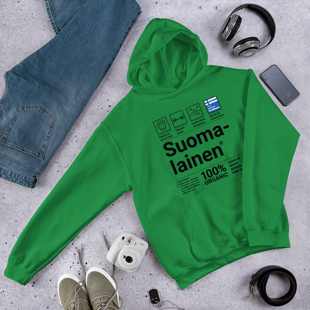 Suomalainen Service Manual Finnish Winter Hoodie - Finnish hoodie from Very Finnish Problems