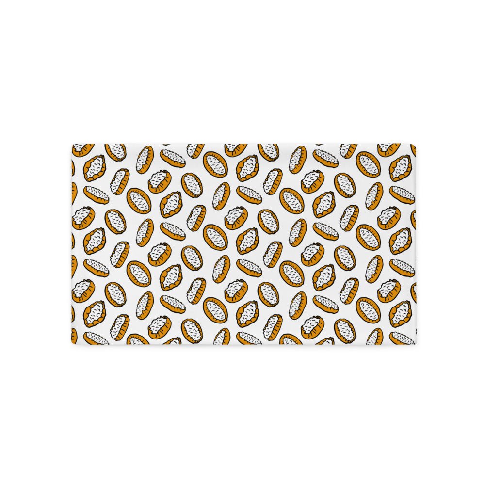 Karjalanpiirakka Pillow Case Finnish Food Pillow - Finnish pillow from Very Finnish Problems