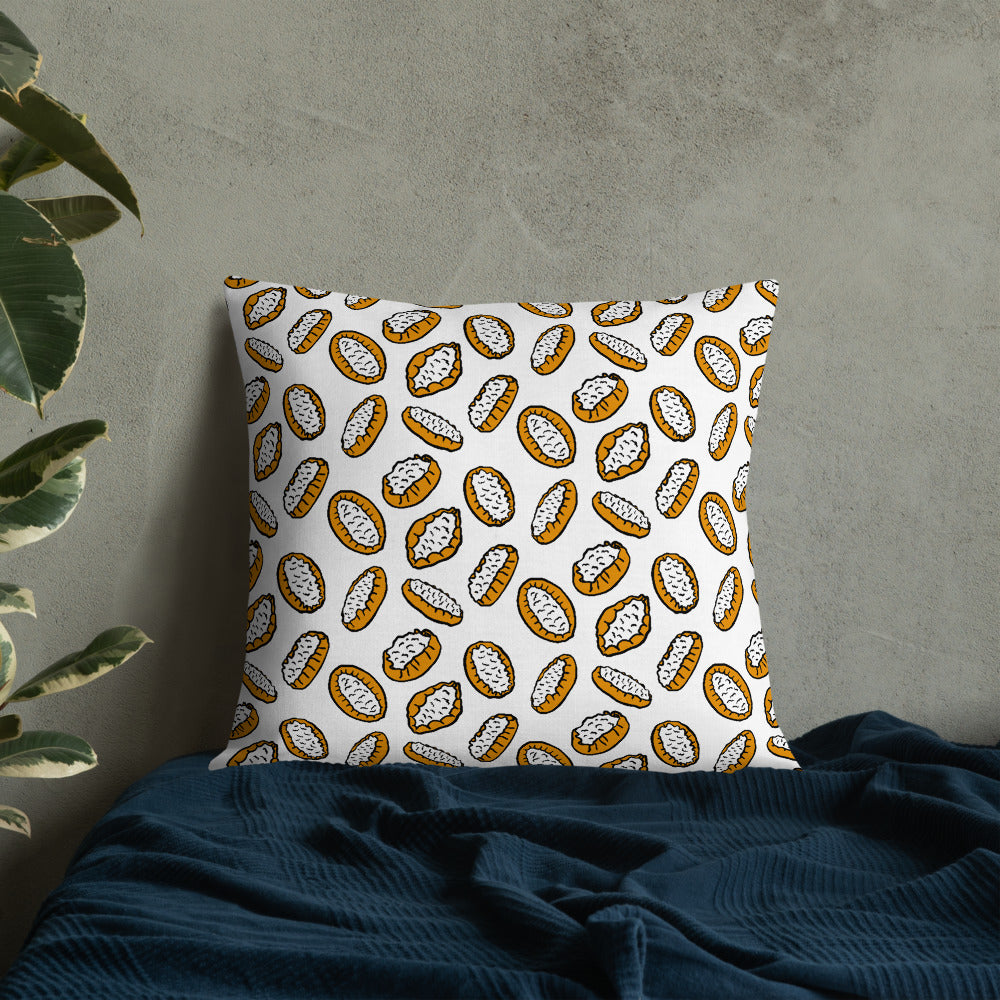 Karjalanpiirakka Finnish Food Pillow - Finnish pillow from Very Finnish Problems