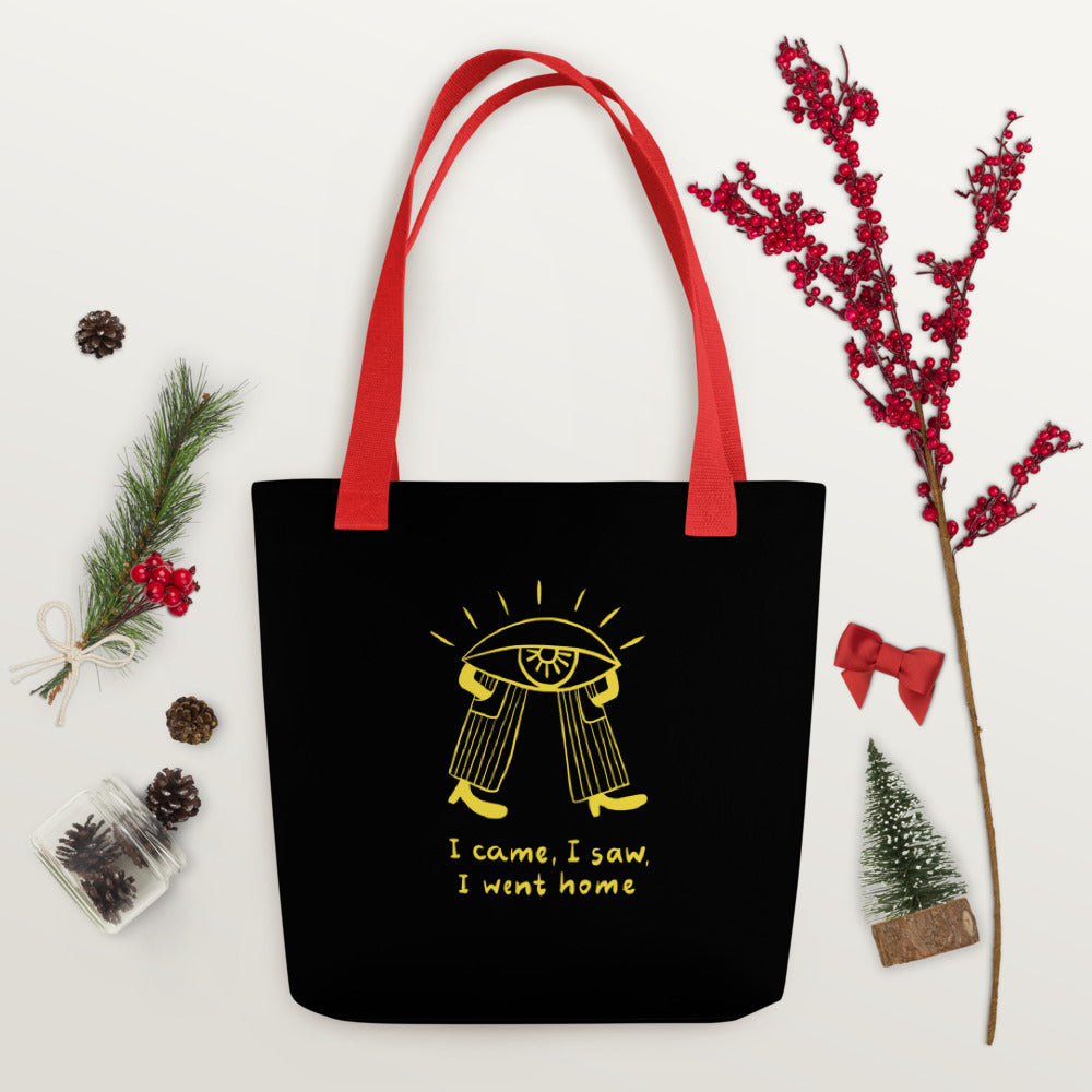 Came saw went home Finnish Introvert Tote Bag - Finnish tote bag from Very Finnish Problems