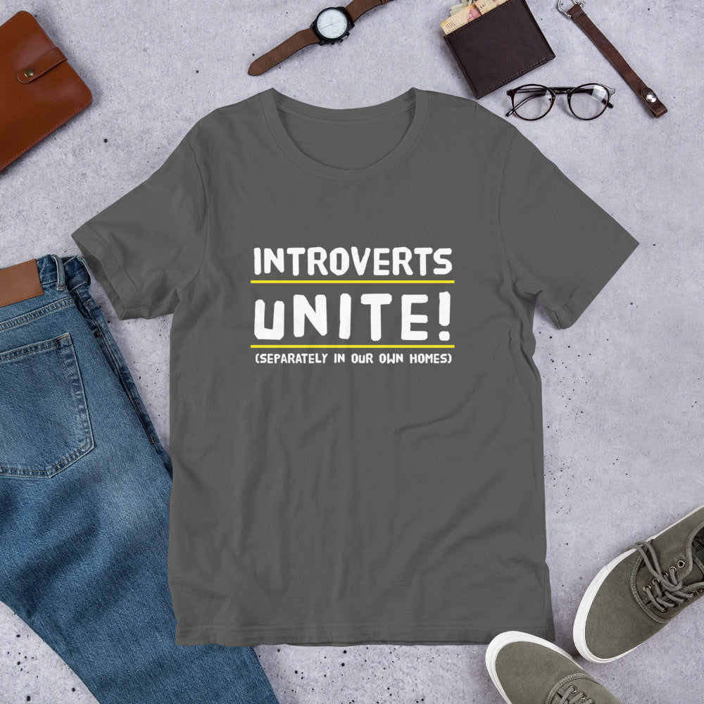 Introverts Unite Finnish Introvert T-Shirt - Finnish t-shirt from Very Finnish Problems
