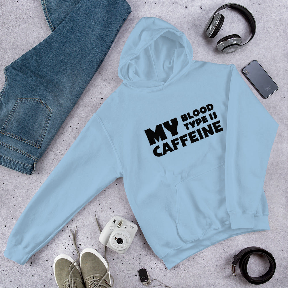 Caffeine Blood Type Finnish Coffee Hoodie - Finnish hoodie from Very Finnish Problems